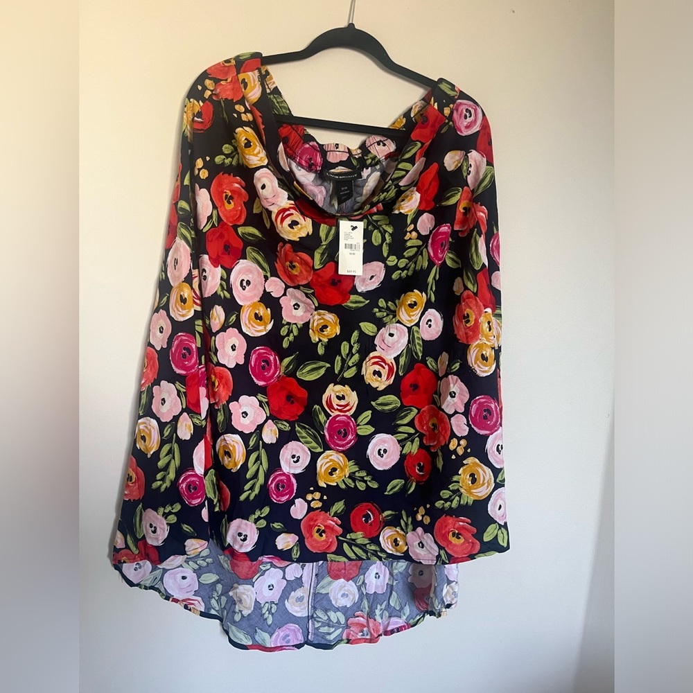 NWT floral midi skirt laneBryant size 18/20